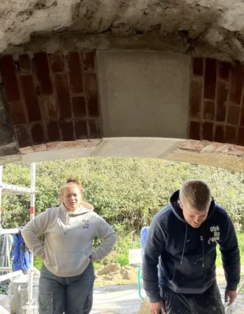 travaux fort de la Crèche